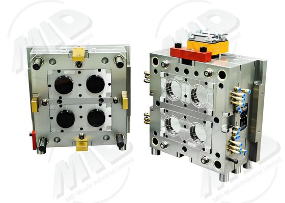 Precision Plastic Molds 800000 Shots Life ±0.015mm Accuracy