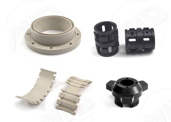 PPSU Injection Molding Parts Custom Industrial Plastic Components High Performance