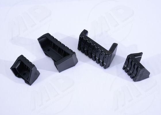 Custom Industrial Injection Molding Wear Resistant Plastic Clamp Holder OEM With Teeth Slot