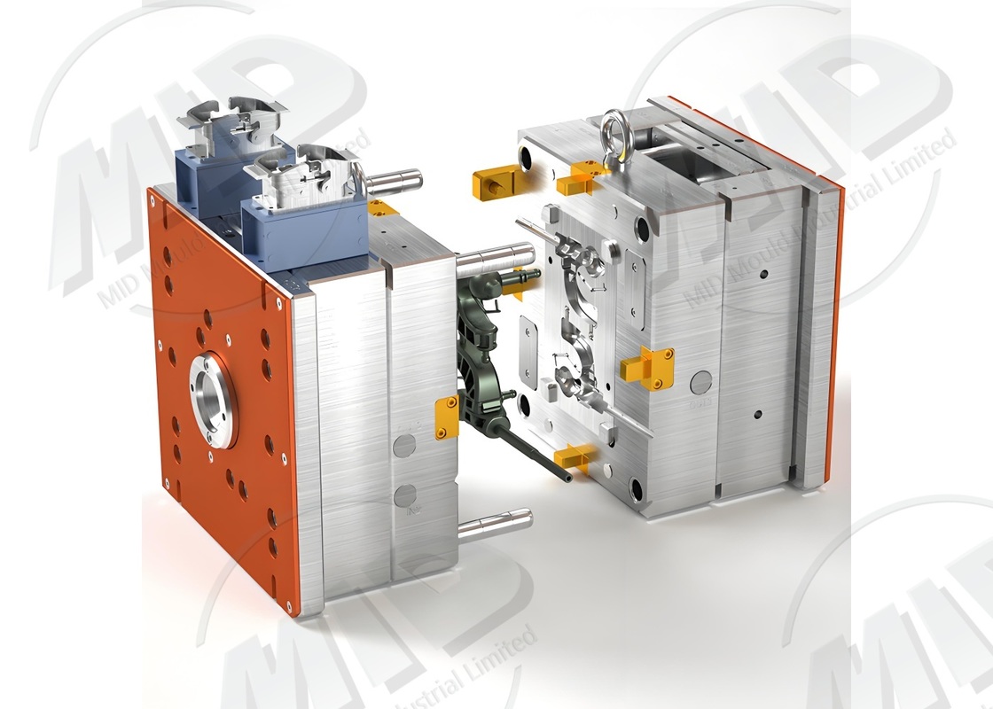 Self Demolding Plastic Injection Molds 1 - 8 Cavity Custom Injection Mold 500K Cycles