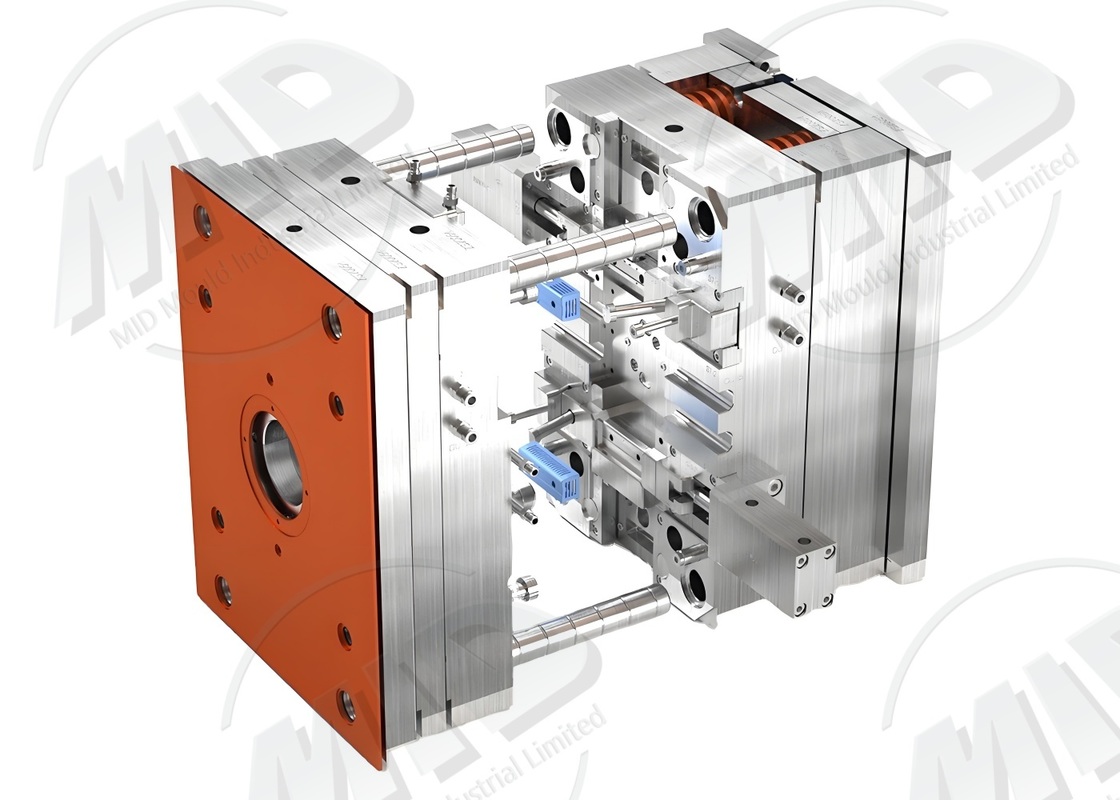 1 - 12 Cavities Plastic Injection Molds 600K Cycles Cold Runner Mould