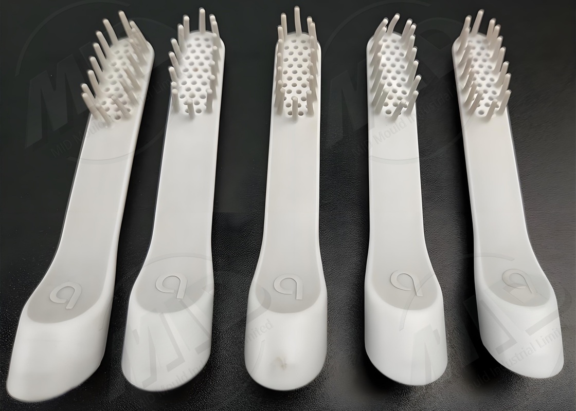 2K Injection Molds for Toothbrush Dual Material Plastic Molding Durable and Ergonomic
