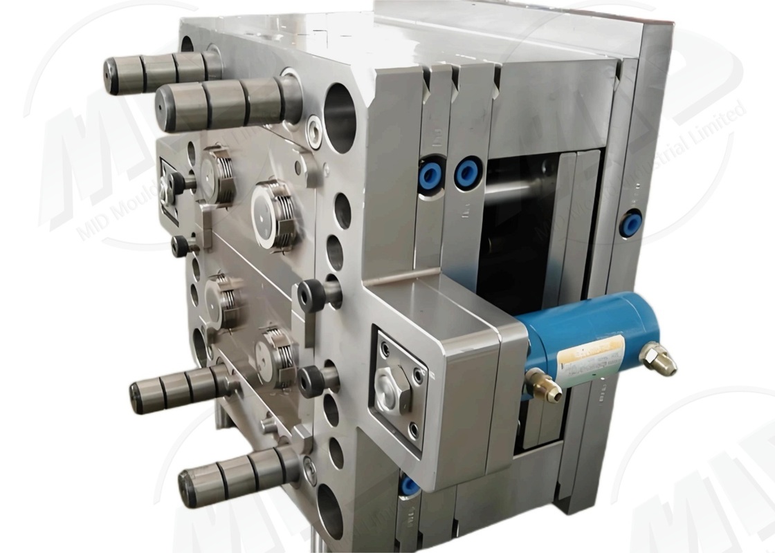 Custom Unscrewing Injection Molds for Threaded Parts 1 to 4 Cavities