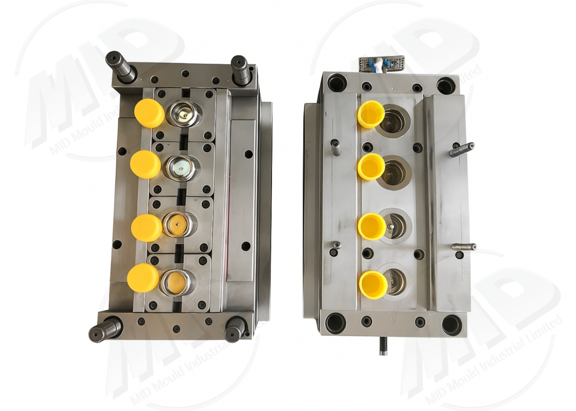 High Precision Unscrewing Mold for Plastic Injection, 600K-1M Cycles