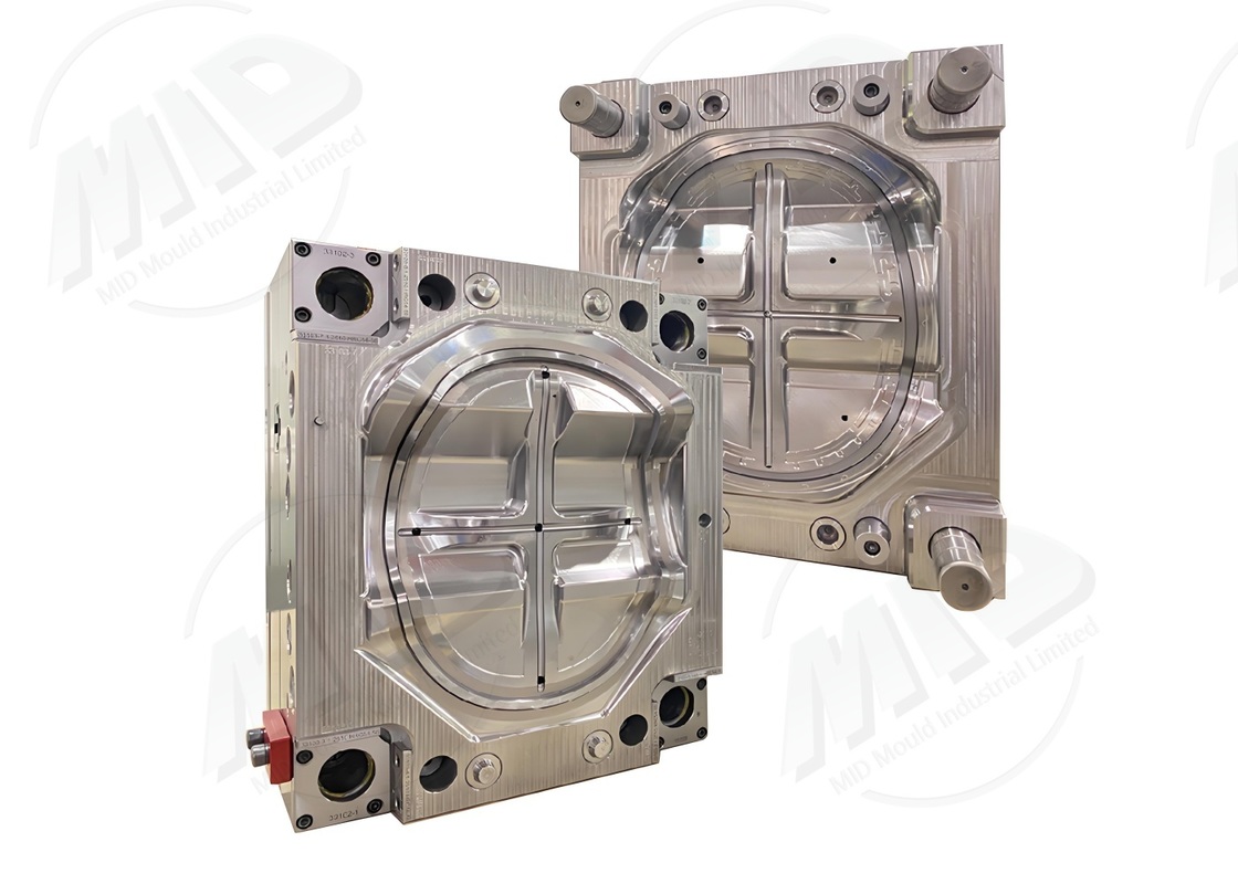 1 - 2 Cavities Prototype Injection Mold 50K - 150K Shots Customized Plastic Injection Mould