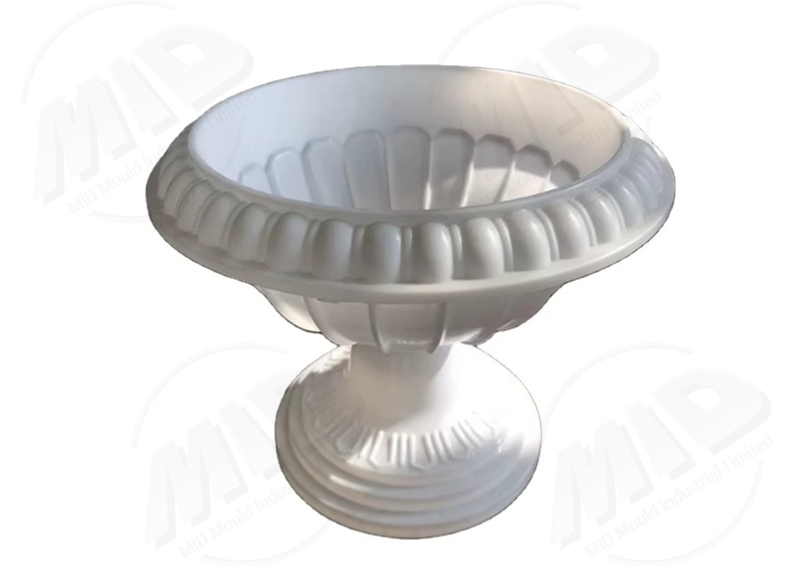 Precision Injection Molding Services OEM Custom Plastic Injection Molding For UV Resistant Flower Pots