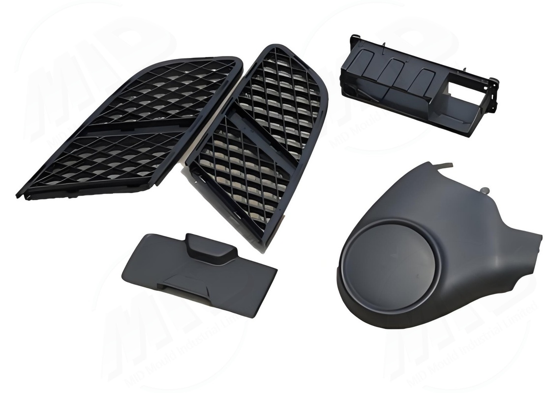 Automotive Injection Molding PA PBT Parts 300000 Shots Mold Life