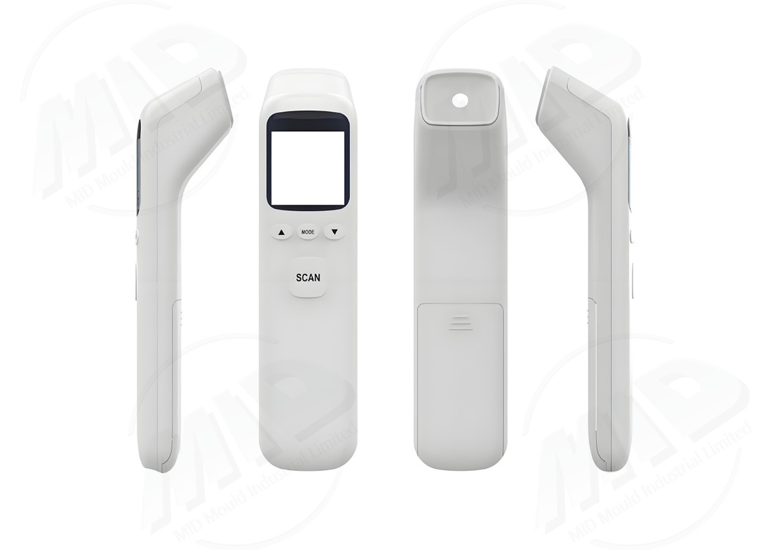 Medical Injection Molding Lightweight Thermometer Housing PP ABS Portable OEM