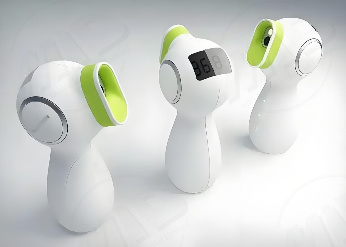 Medical Injection Molding Thermometer Housing High Gloss Surface UV Coating OEM