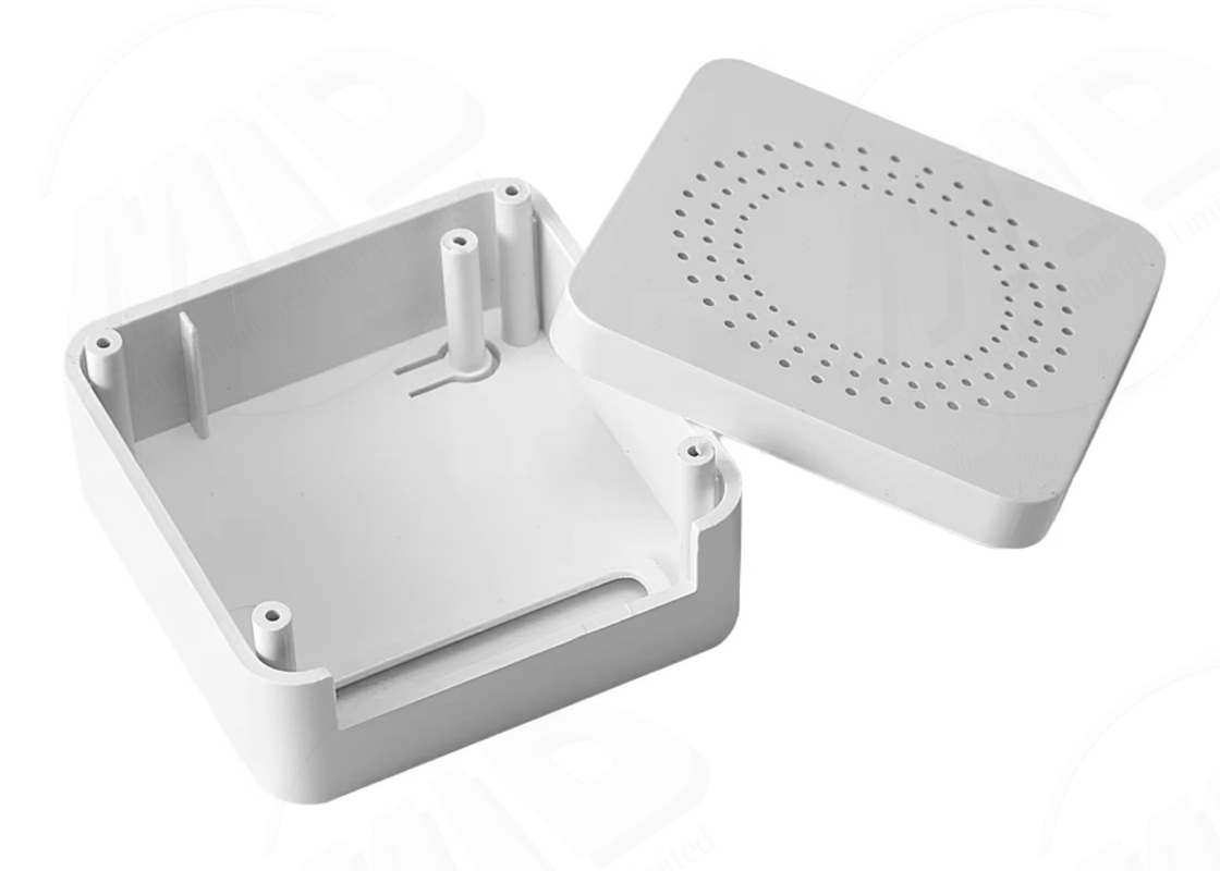 Electronic Injection Molding Switch Box Enclosure PC ABS High Strength Flame Retardant OEM