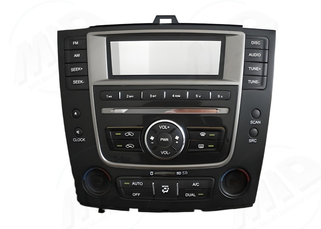 Rapid Prototype Automotive Center Console Plastic Parts CNC Injection Vacuum Casting