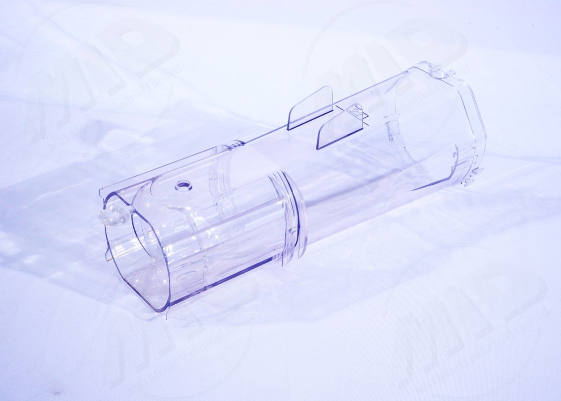 Industrial Injection Molding Transparent Plastic Parts High Clarity Optical OEM