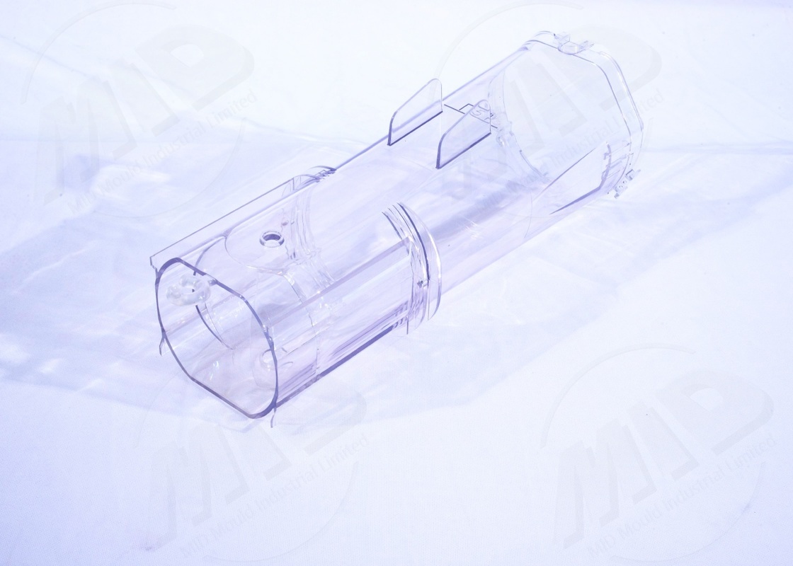 Industrial Injection Molding Transparent Plastic Parts High Clarity Optical OEM