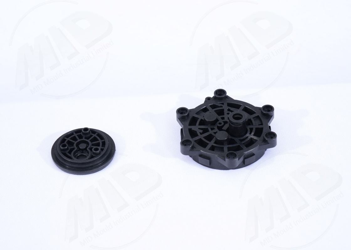 OEM Industrial Injection Moulding Black Injection Molded Parts Round